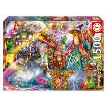 Puzzle Wizard Spell Educa 1500 darabos és Fix ragasztó kép