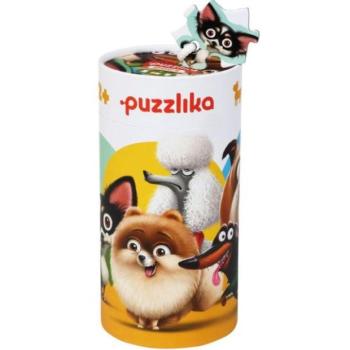 Puzzlika 14248 Kutyák 5 az 1-ben - puzzle 5 kép, 27 darabból kép