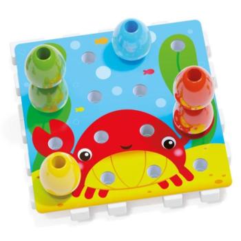 Quercetti Jumbo Peggy - mozaik - 20 db kép