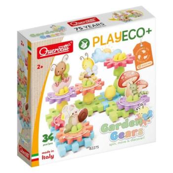 Quercetti PlayEco - Garden Gears - kert mozgásban - 34 db