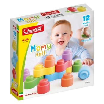 Quercetti Puha kockák Momy - 12 db kép