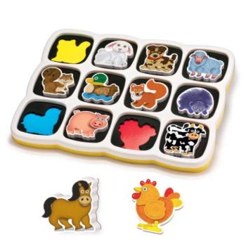 Quercetti Smart Puzzle - Farm kép