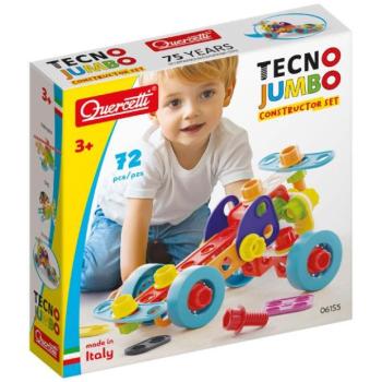 Quercetti Tecno Jumbo - építőkészlet - 72 db kép