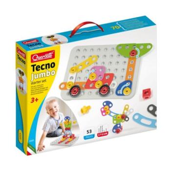 Quercetti Tecno Jumbo Starter Set - építőkészlet - 53 db kép