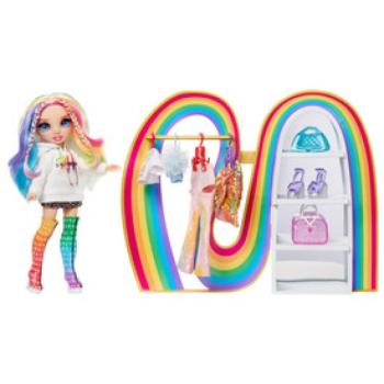 Rainbow High Amaya szivárvány gardróbja játékszett kép