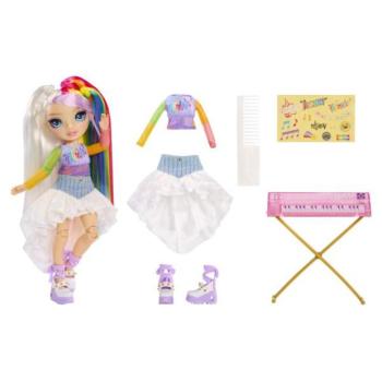 Rainbow High Junior Fashion baba a rockzenekarban - Amaya kép