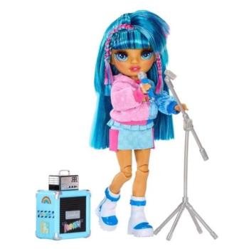 Rainbow High Junior Fashion baba a rockzenekarban - Skyler kép