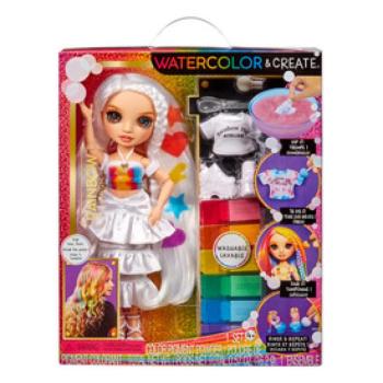 Rainbow High Vízfestékkell díszíthető Divatbaba kép
