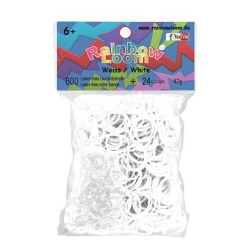 Rainbow Loom gyerek eredeti gumik 22079 fehér kép
