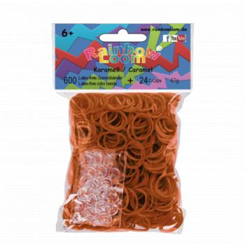 Rainbow Loom gyerek gumik 20815 karamell kép