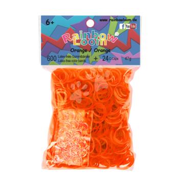 Rainbow Loom gyerek gumik 22116 narancssárga kép