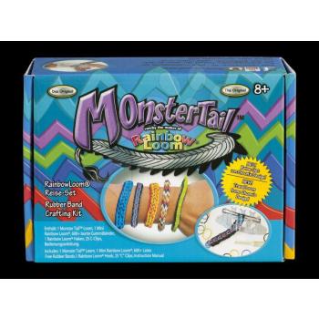 Rainbow Loom gyerek szett karkötők készítésére Monster Tail 21379 kép