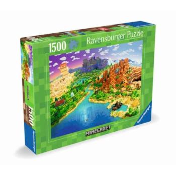 Ravensburger Minecraft: Minecraft Világa 1500 darabos