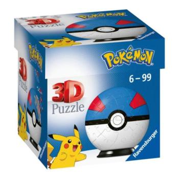 Ravensburger Puzzle-Ball Pokémon 2. téma - 54 darab kép