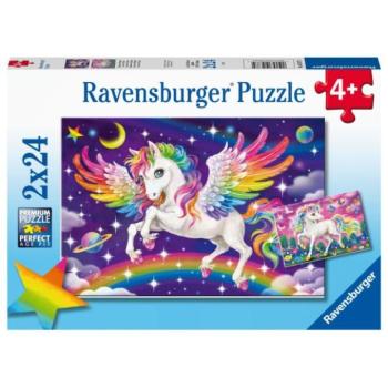 Ravensburger Unicorn és Pegasus 2x24 db kép