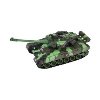 RC tank 2,4GHz újratölthető csomaggal, fénnyel és hanggal 37x18x16cm kép