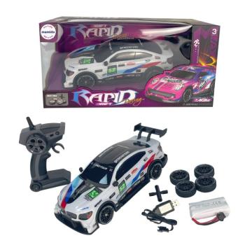 RC távirányítású autó Drift autó 1:16 4WD 2.4GHz fehér kép