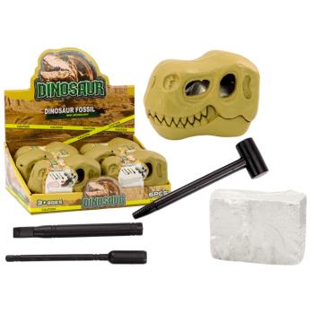 Régészeti ásatási készlet dinoszauruszok fosszilis koponyája kép