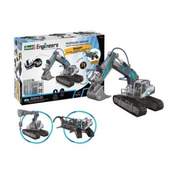 Revell Engineers 21305 - Hidraulikus kotrógép 3in1 (1:24) kép