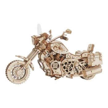RoboTime 3D fa mechanikus puzzle Motorkerékpár (cruiser) kép