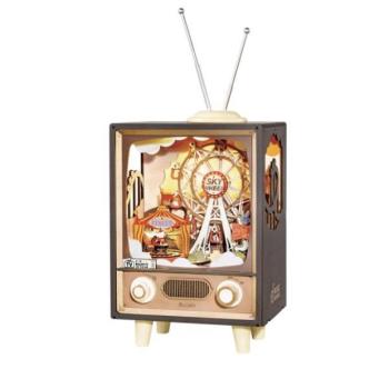 RoboTime 3D Fa Puzzle Naplemente Karnevál kép