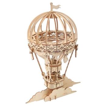 RoboTime fa 3D puzzle Hőlégballon kép