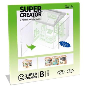 RoboTime miniatűr model burkolat B típusú falakhoz kép