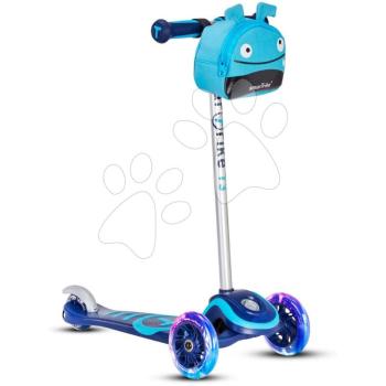 Roller T3 SmarTrike világító kerekekkel és táskával teherbírása 20 kg kék 24 hó-tól kép