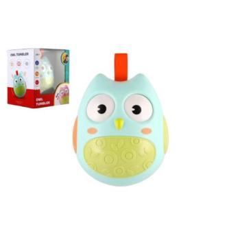 Roly Poly bagoly műanyag 11cm hanggal kép