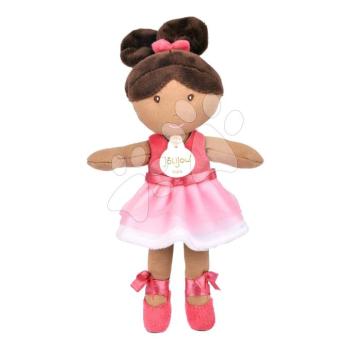 Rongybaba balerina My Ballerina Doll Pink Jolijou 25 cm rózsaszín szoknyában puha textilből 12 hó-tól kép