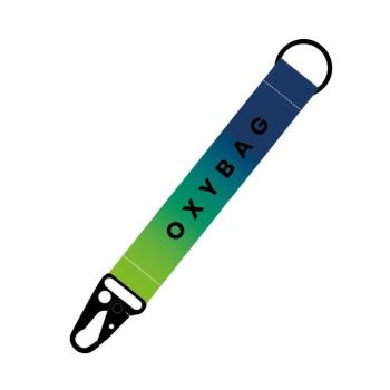 Rövid kulcstartó karabinerrel Ombre Boy kép