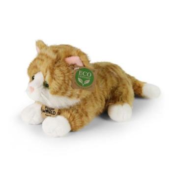 Rozsdás plüss macska 22 cm ECO-FRIENDLY PLUSH WORLD kép