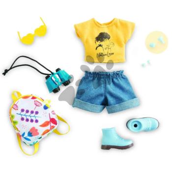 Ruha szett Nature & Adventure Dressing Room Corolle Girls 28 cm játékbabának 7 kiegészítő 4 évtől kép