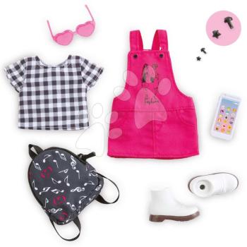 Ruha szett Pop Music & Fashion Dressing Room Corolle Girls 28 cm játékbabának 7 kiegészítő 4 évtől kép