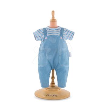 Ruházat Striped T-shirt&Overall Mon Grand Poupon Corolle 36 cm játékbabának 24 hó-tól kép