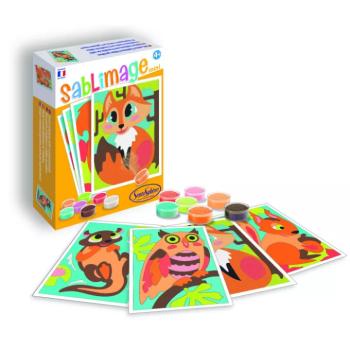 Sablimage mini: Homokképek - Erdei állatok kép