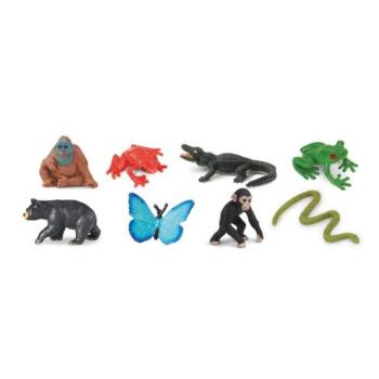 Safari® Fun pack Esőerdei állatok 8 figura kép