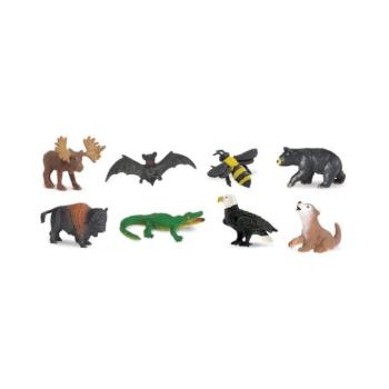 Safari® Fun pack Észak-Amerika állatai 8 figura kép