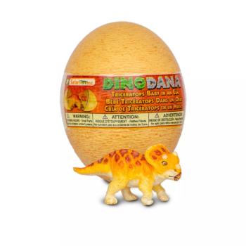 Safari Ltd. Figura - Triceratops kölyök tojással (kiterjesztett valósággal) kép