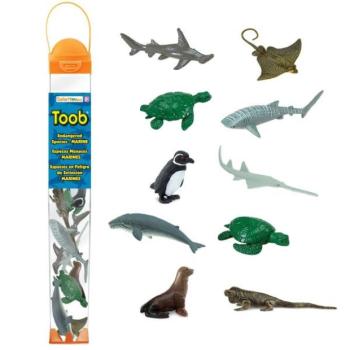 Safari® Toob Veszélyeztetett tengeri állatok 10 figura kép