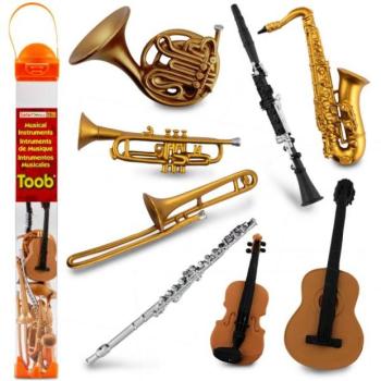 Safari® Toob Zenei eszközök 8 figura kép