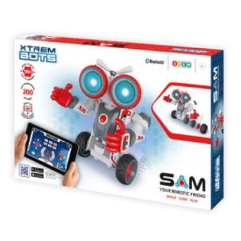 Sam - építhető robot (130 db), telefonról irányítható kép