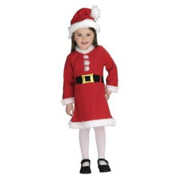 SANTA lány gyermek jelmez méret (82-90cm) kép