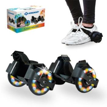 Schildkröt - 1 pár cipőre szerelhető kerekek LED fénnyel – Flashy Rollers kép