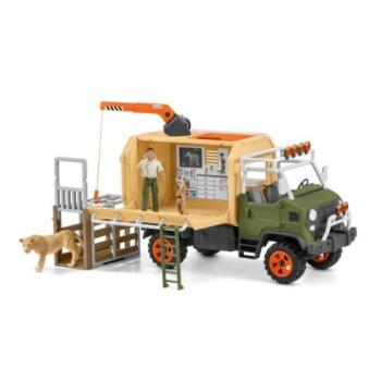 Schleich Nagymentő teherautó állatok számára