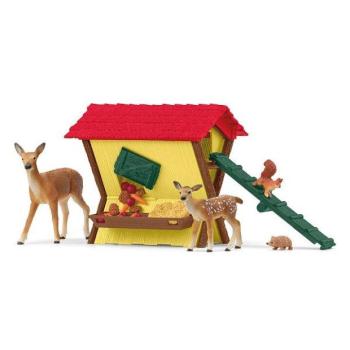 Schleich Erdei állatok etetése kép