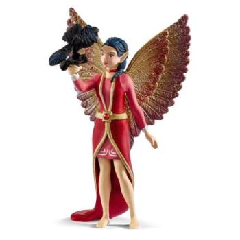 Schleich Fairy Nuray Raven Munyne-val kép