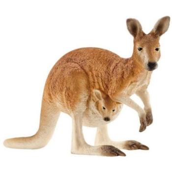 Schleich Kengura piros baba kép
