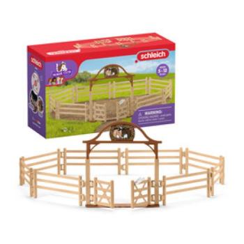 Schleich legelő kerítés kapuval SLH42434