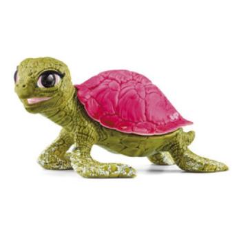 Schleich rózsaszín zafír teknős kép